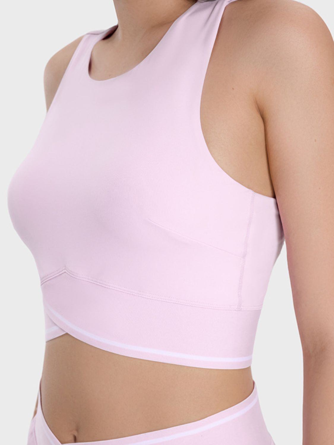 Round Neck Active Tank - MONLANE