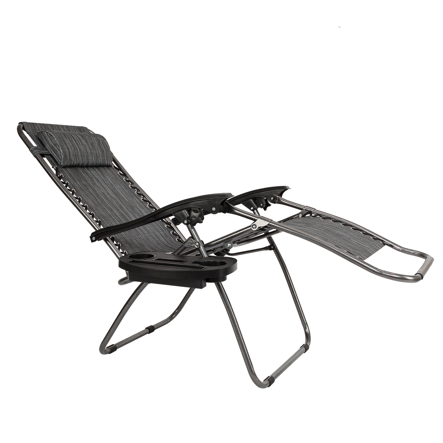 Patio Chairs with Pillow and Utility Tray