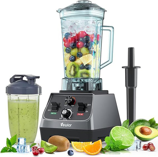 VEWIOR 2200W Countertop Blenders for Kitchen