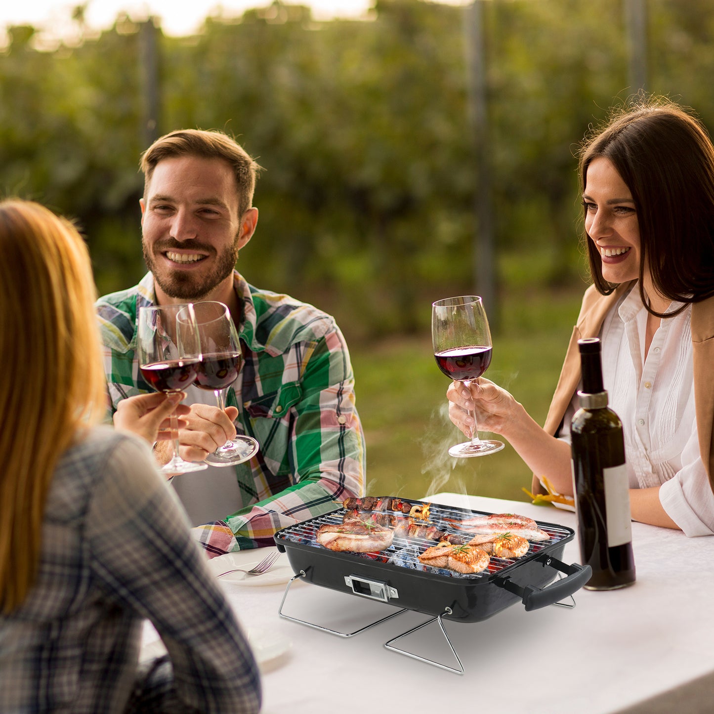 Portable Charcoal Grill
