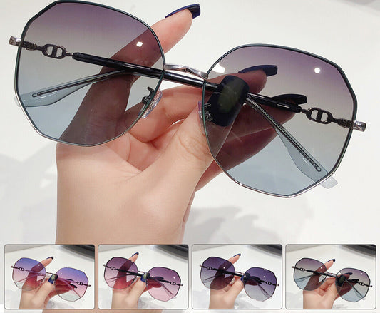 Oversized Retro Ladies Sunglasses