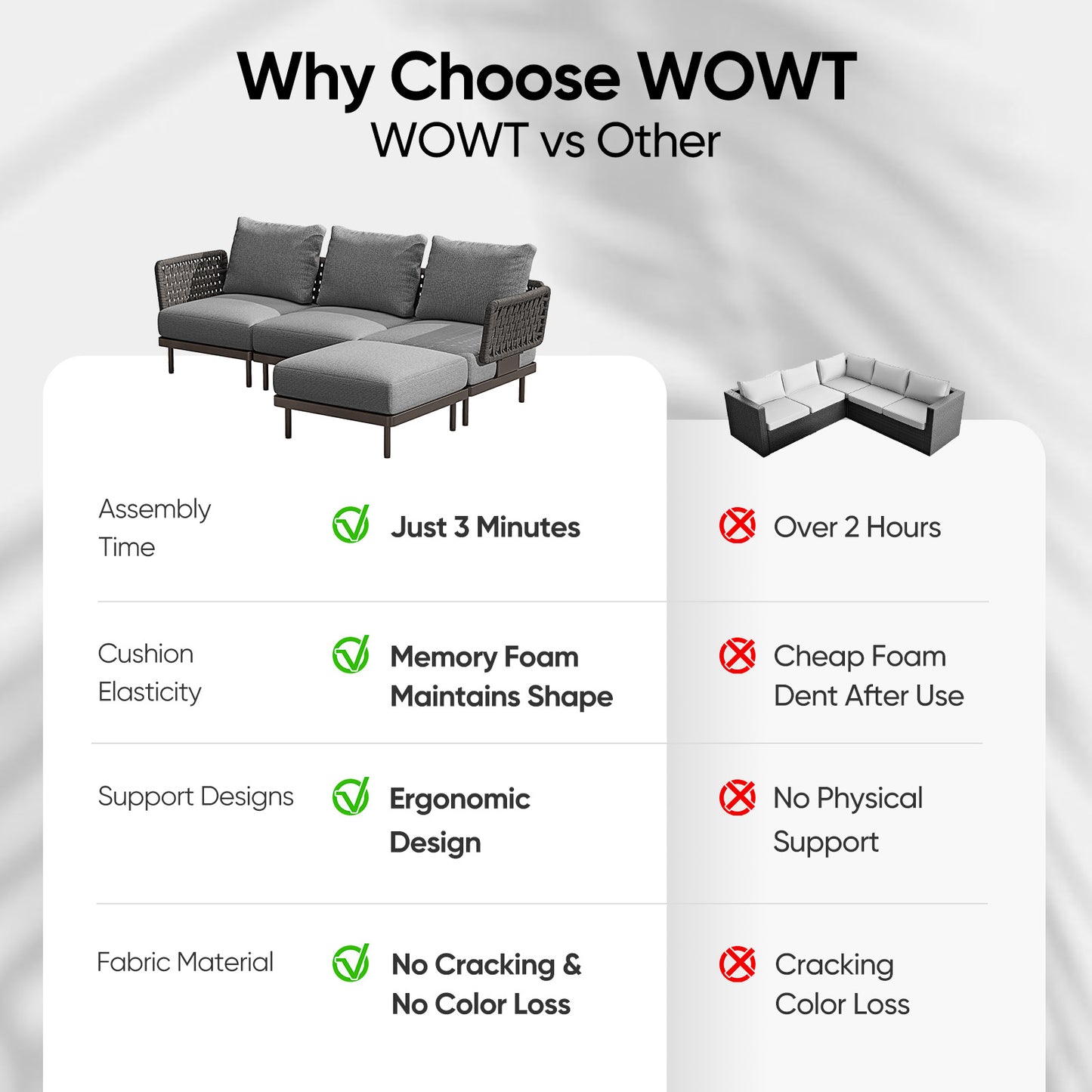 3 Seat Outdoor Sofa