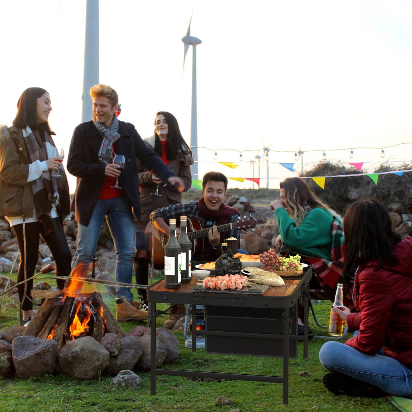 Foldable Camping Picnic Table
