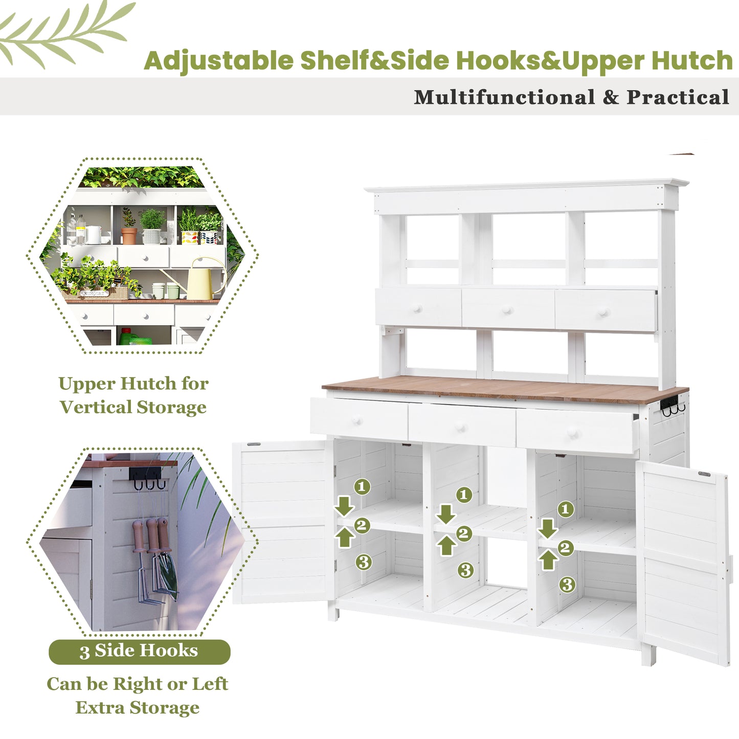 Patio Storage Workstation