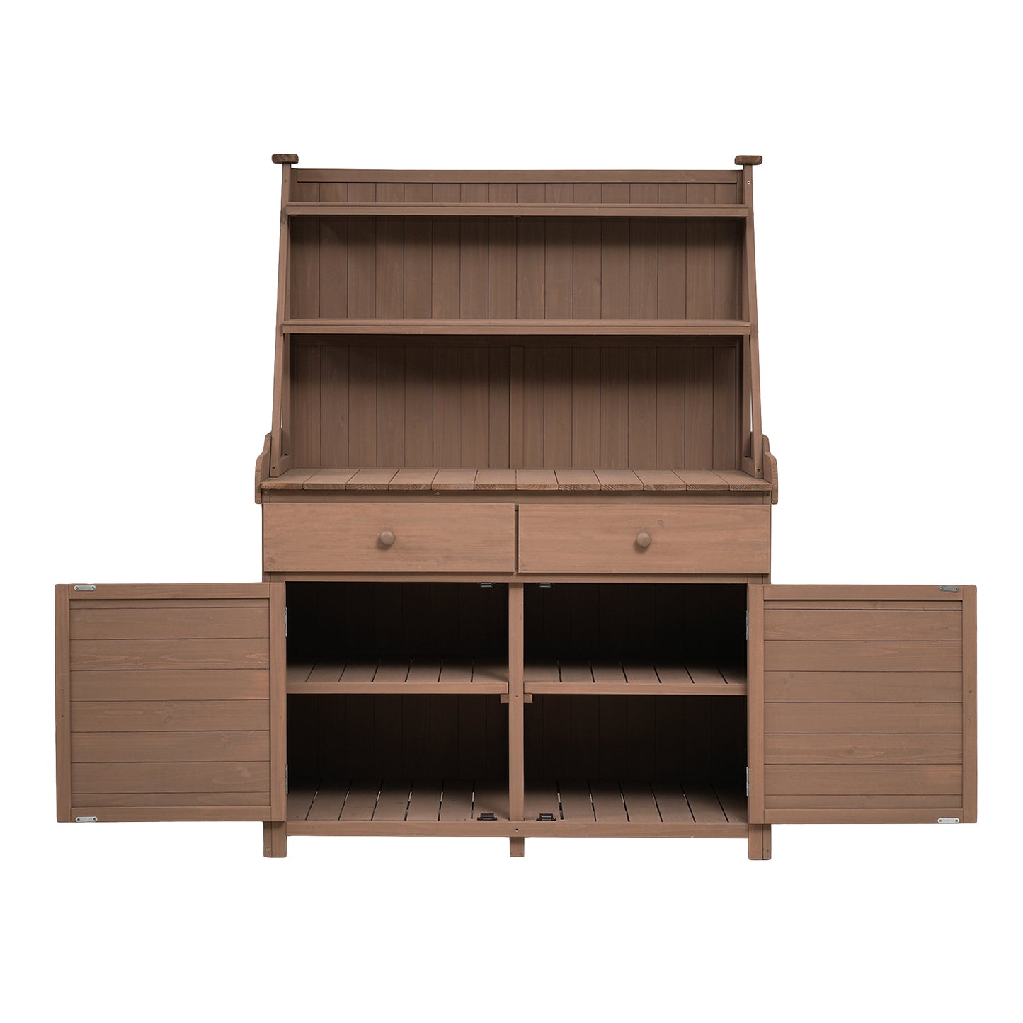 Garden Fir Wood Workstation