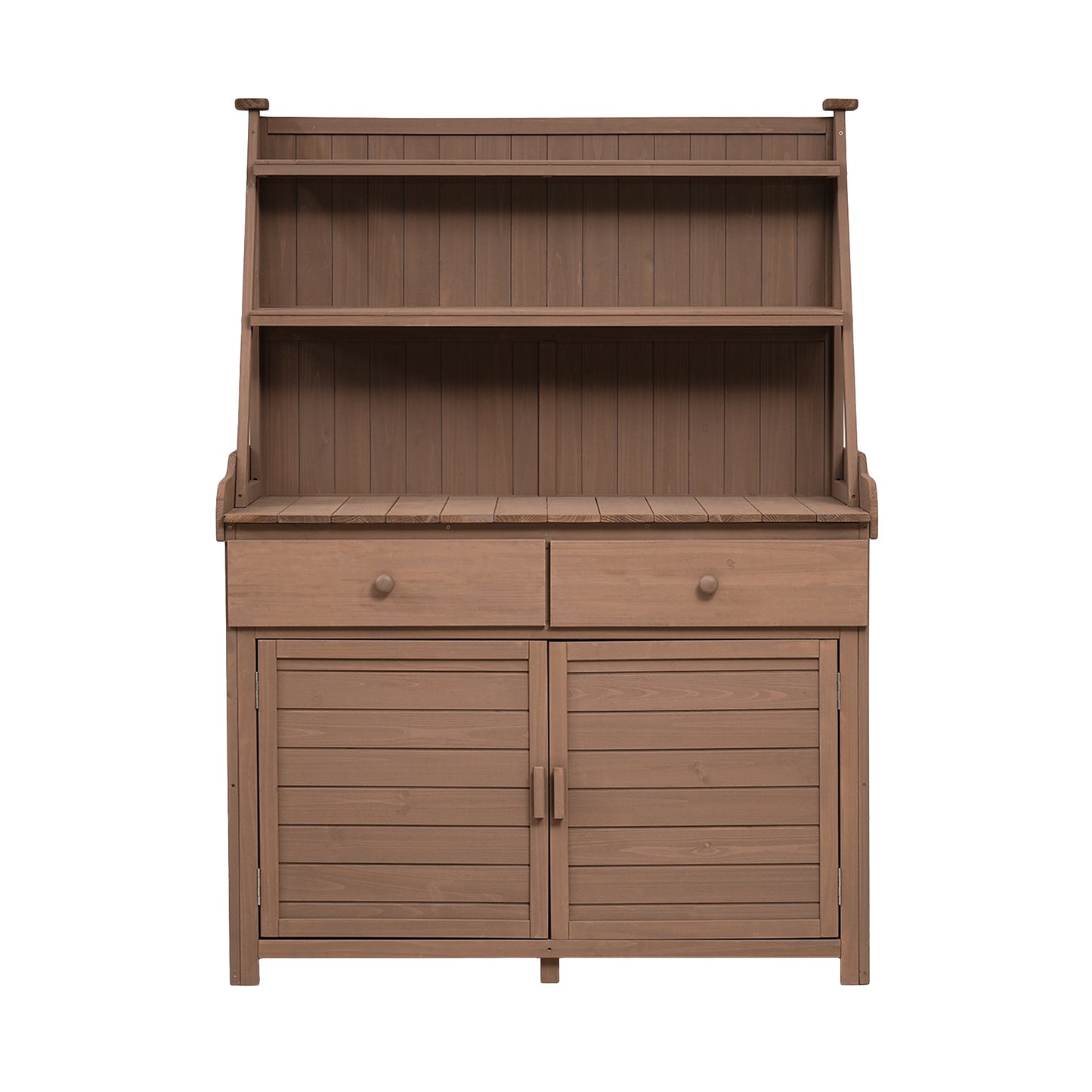 Garden Fir Wood Workstation