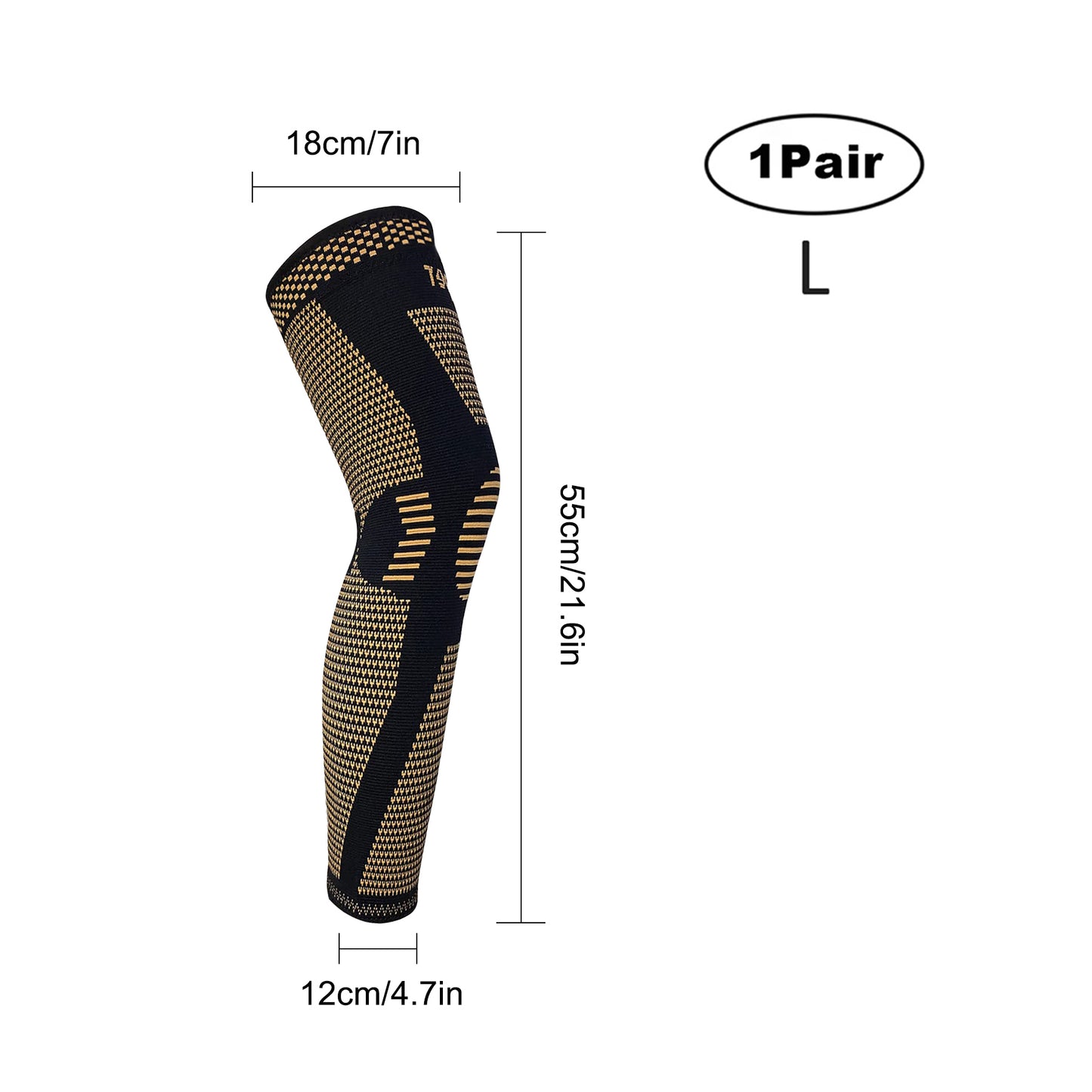 Full Leg Compression Sleeve