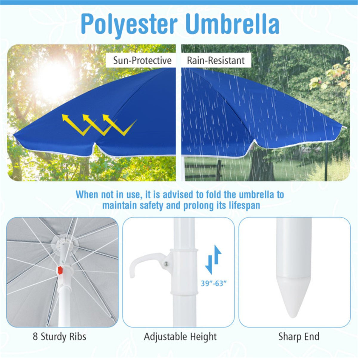 Kids Picnic Table With Umbrella