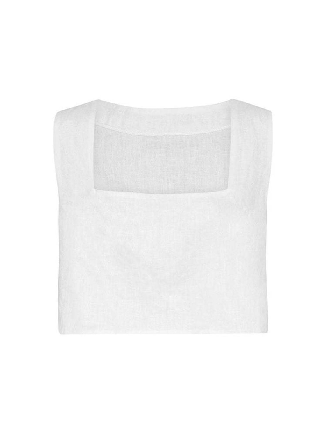 Square Neck Sleeveless Top and Shorts Set - MONLANE