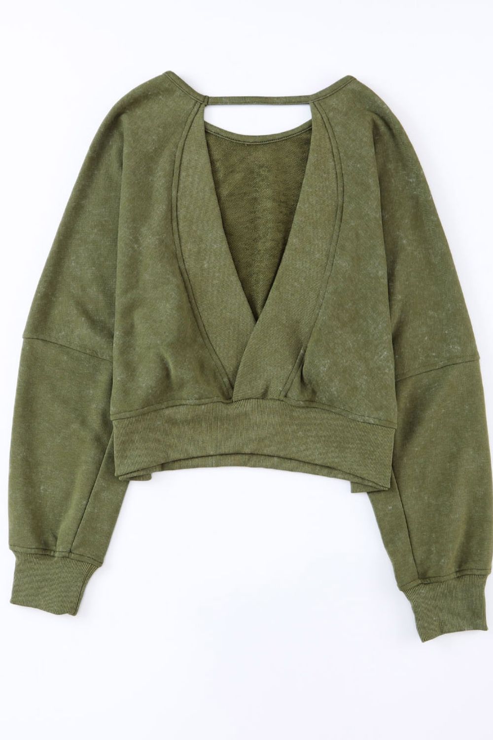 Cutout Long Sleeve Sweatshirt
