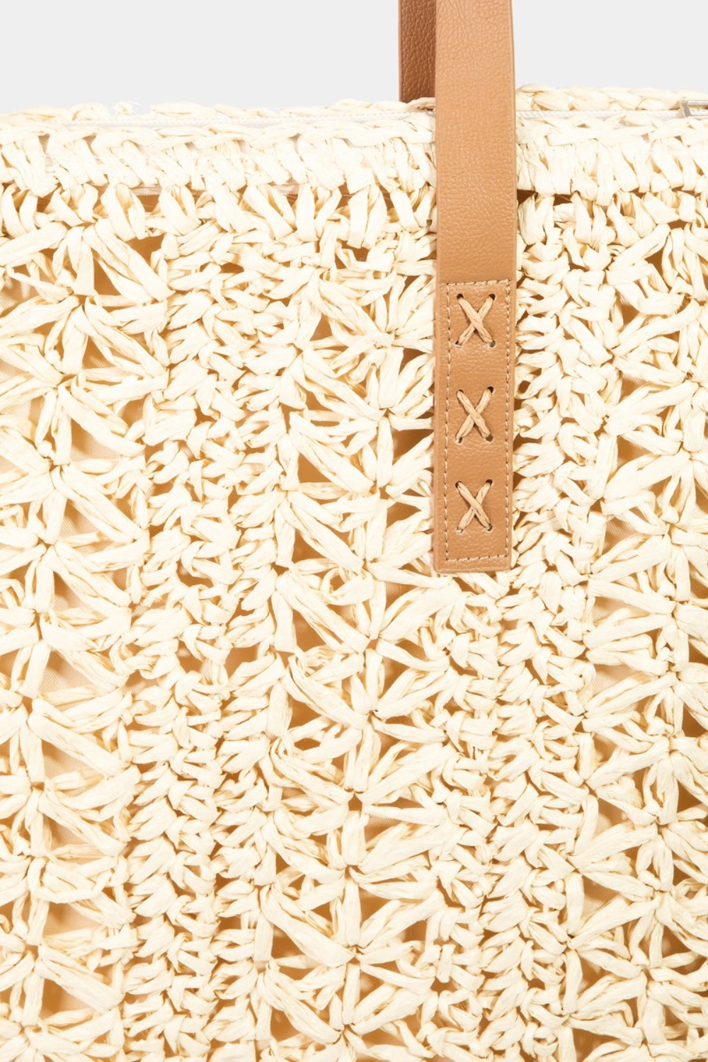 Fame Straw Braided Tote Bag - MONLANE