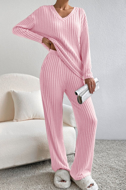 Ribbed Lounge Set