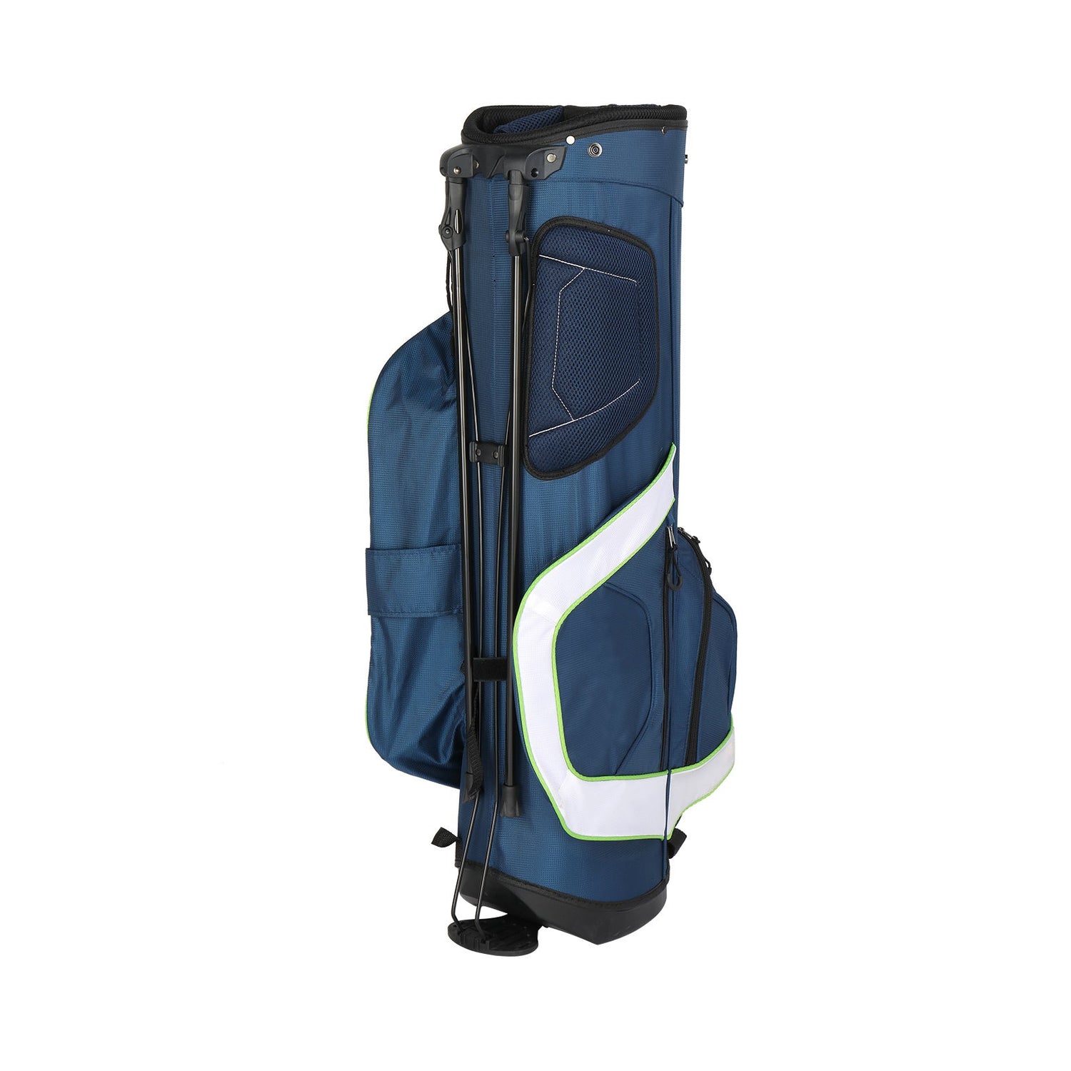6 Hole Multi-Function Bracket Golf Bag Blue And White - MONLANE