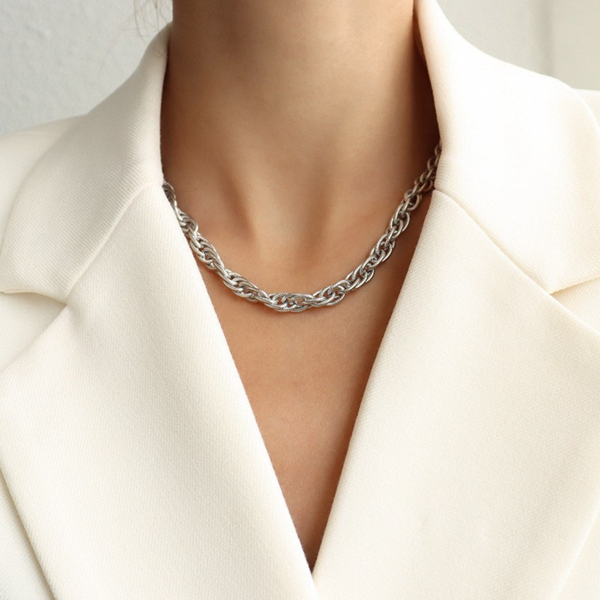 Titanium Steel Chain Necklace - MONLANE