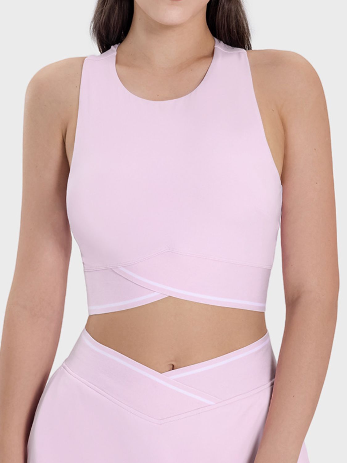 Round Neck Active Tank - MONLANE