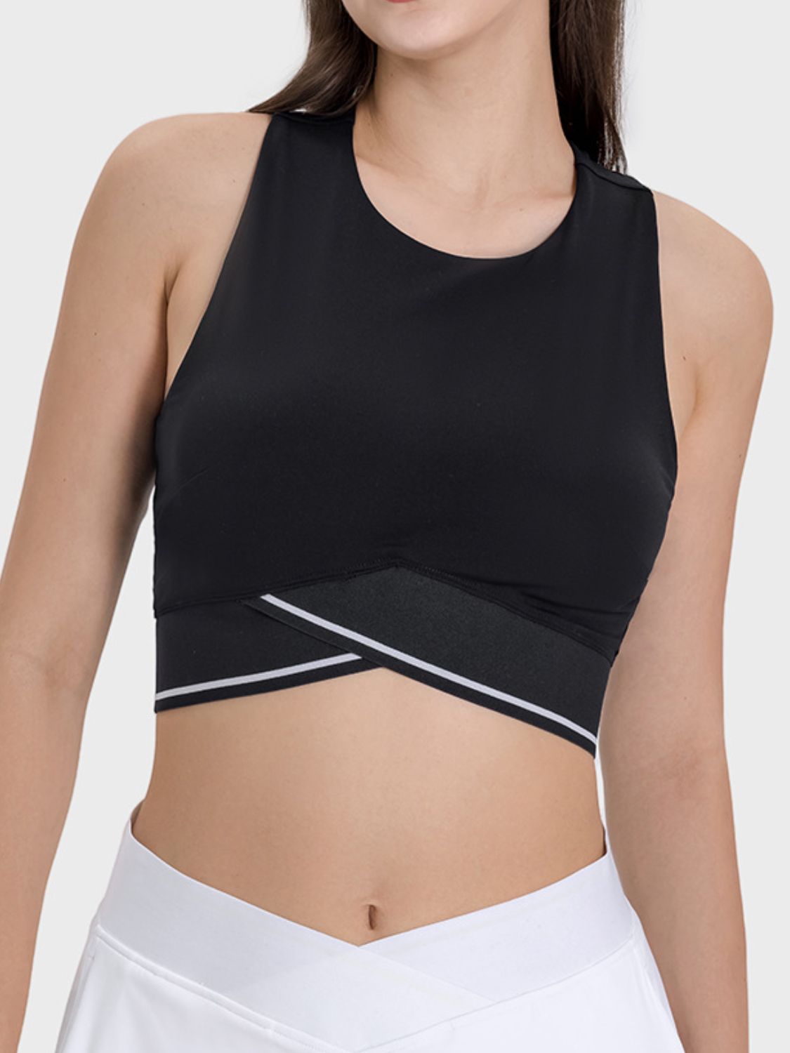 Round Neck Active Tank - MONLANE