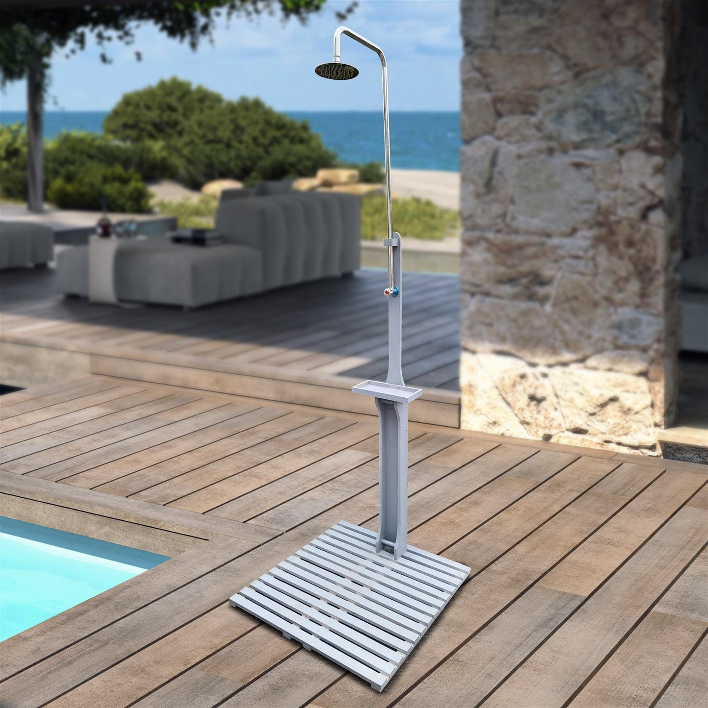 Outdoor Garden  Pool Shower