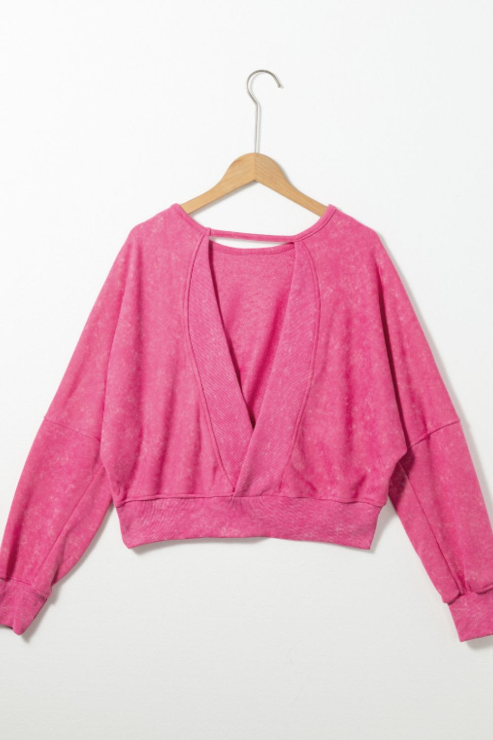 Cutout Long Sleeve Sweatshirt