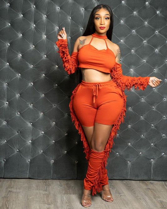 Hanging Tassel 2-Piece Set