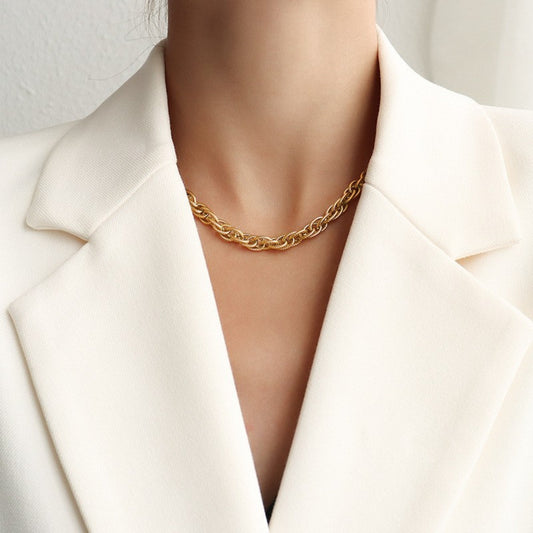 Titanium Steel Chain Necklace - MONLANE