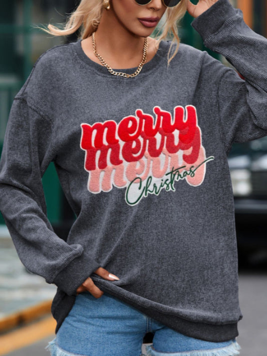 Full Size Long Sleeve Sweatshirt