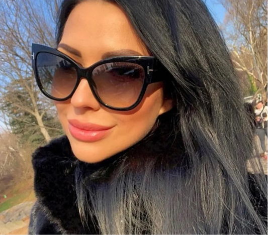 Vintage Designer Big Frame Sunglasses