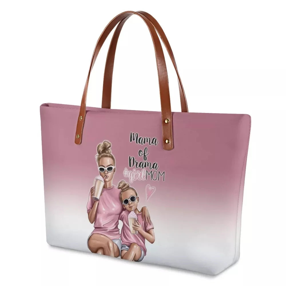 Super Mom Handbag& Wallet Set