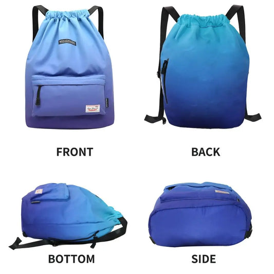 Summer Waterproof drawstring Gym Bag