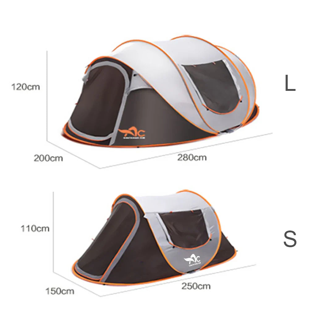 Outdoor Large Camping Tent Full-Automatic - MONLANE