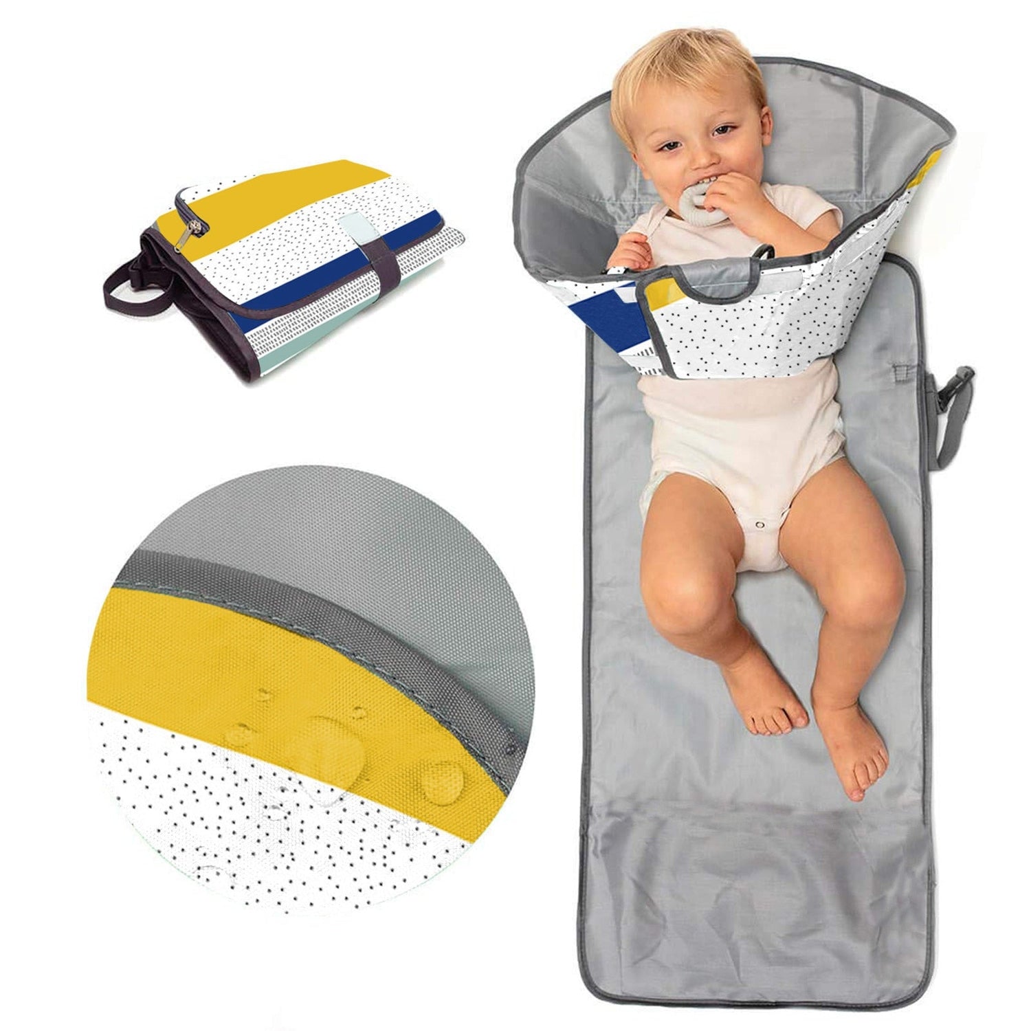 Baby Foldable Waterproof Diaper Changing Mat - MONLANE