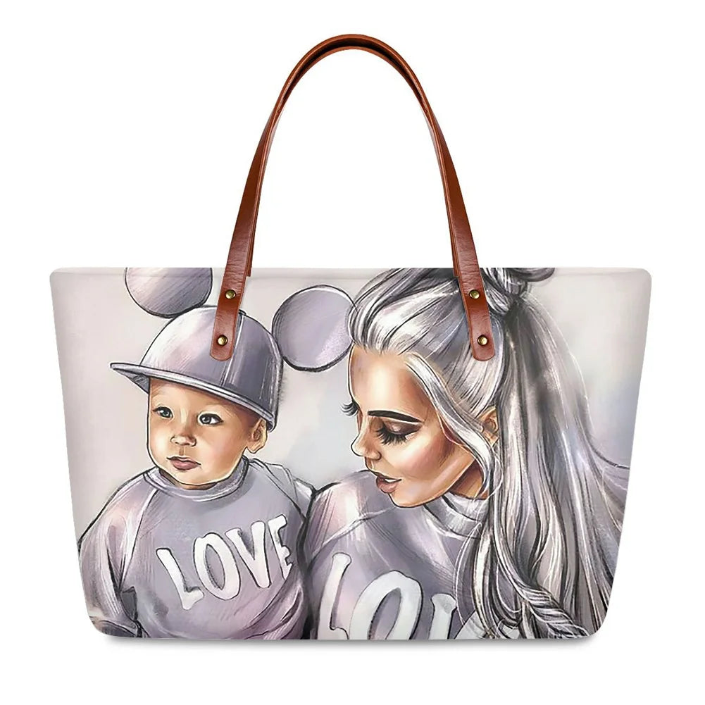 Super Mom Handbag& Wallet Set