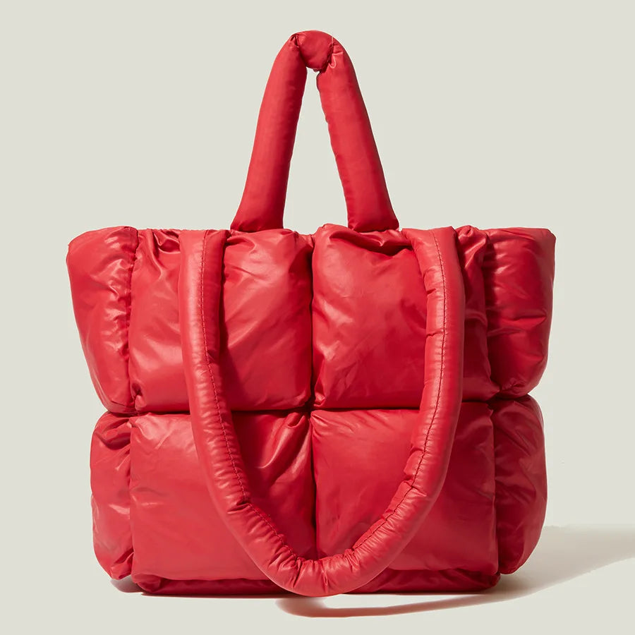 Quilted Luxury Nylon Down Cotton Bag