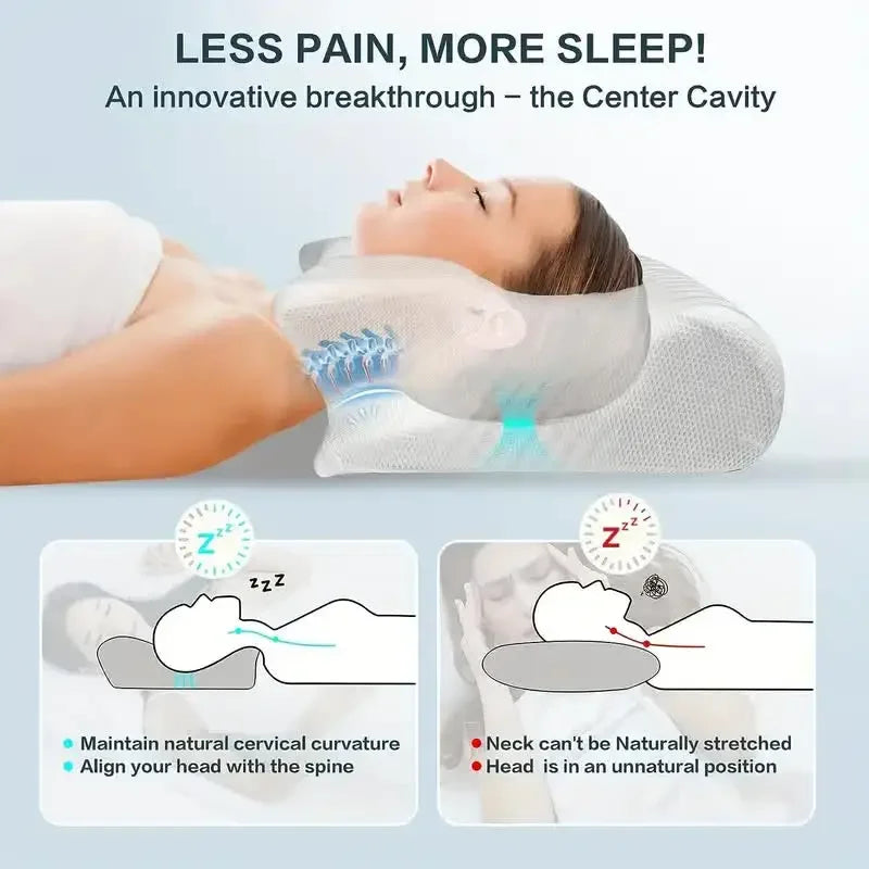 Sleep Memory Neck Pillow