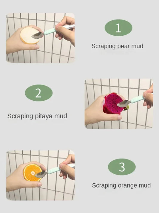 Fruit Scraping Mud Spoon