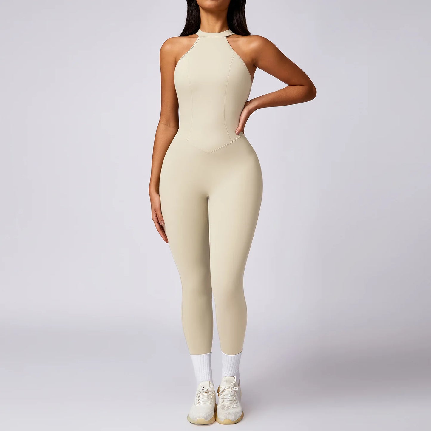 Backless Sports Bodysuit