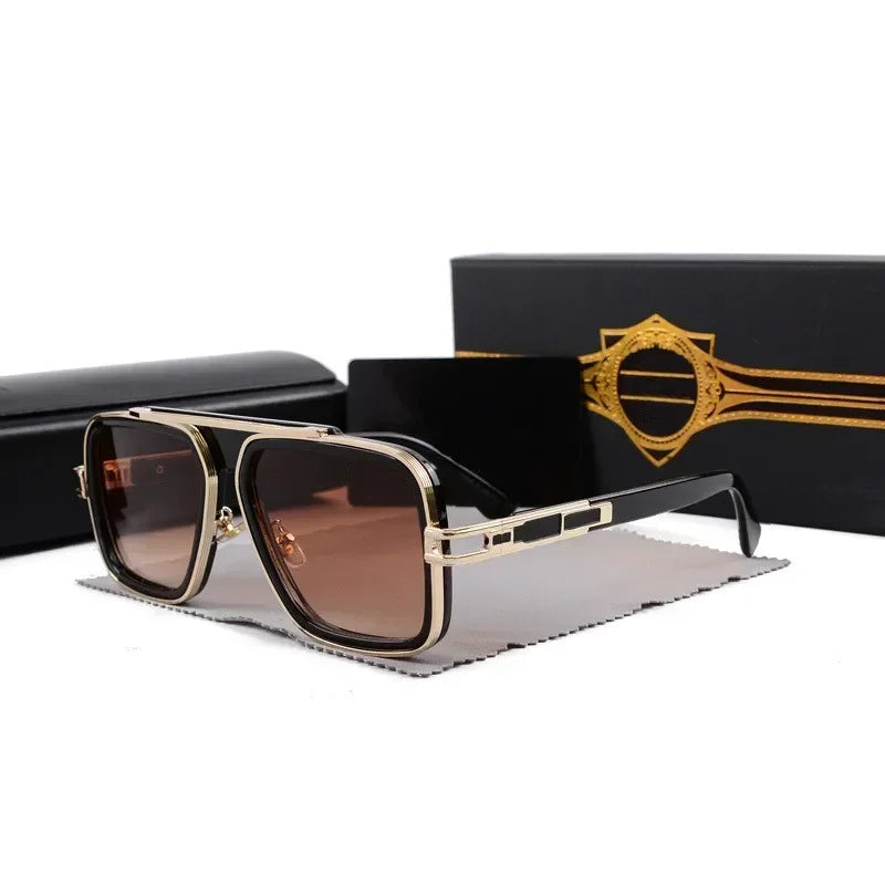 Retro Men's Square Sunglasses