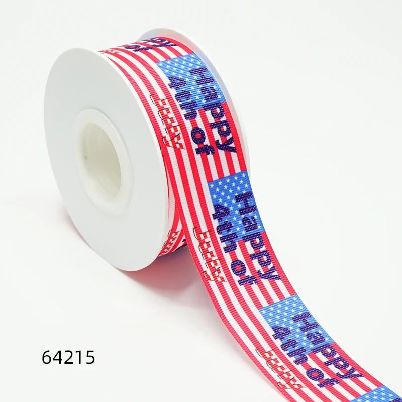 Fourth Of July Printed Ribbons