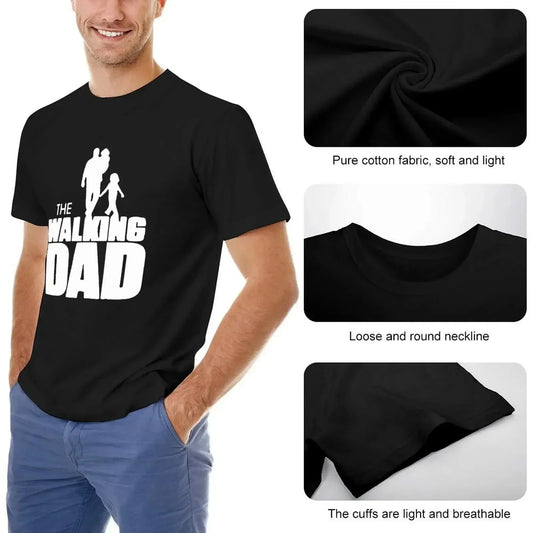 Father's Day T-shirt Walking Dad