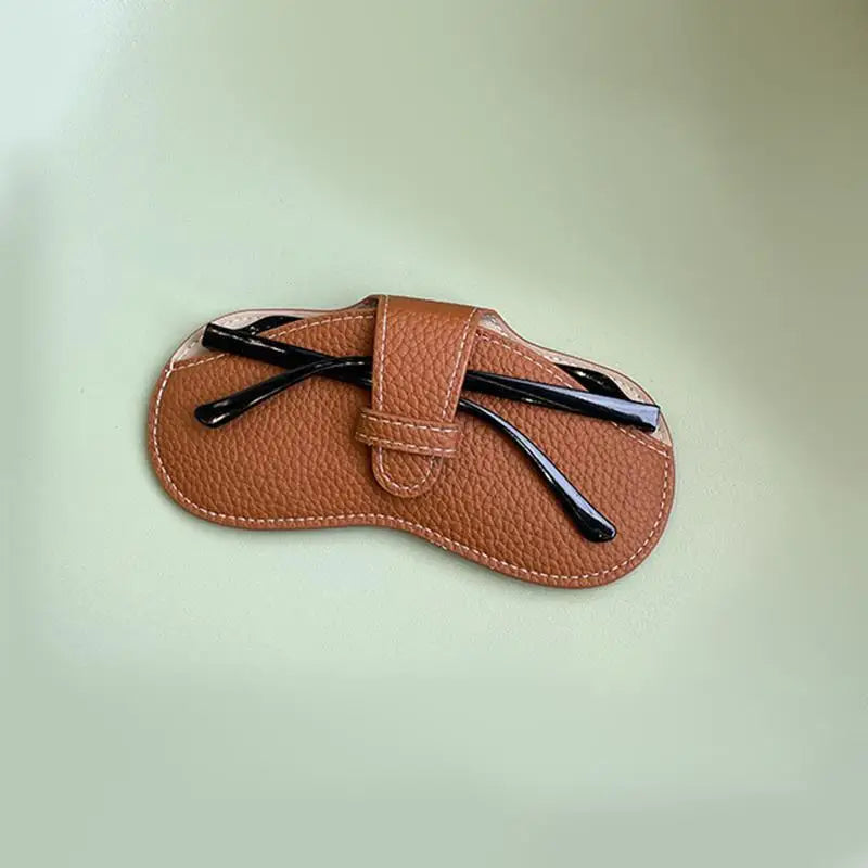 Leather Soft  Sunglasses Bag