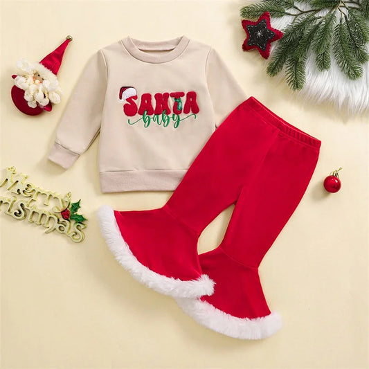 Girl Christmas 2 Piece Set