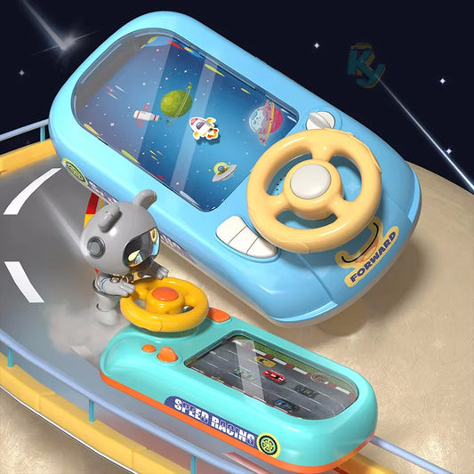 Electronic Adventure Game Steering Wheel