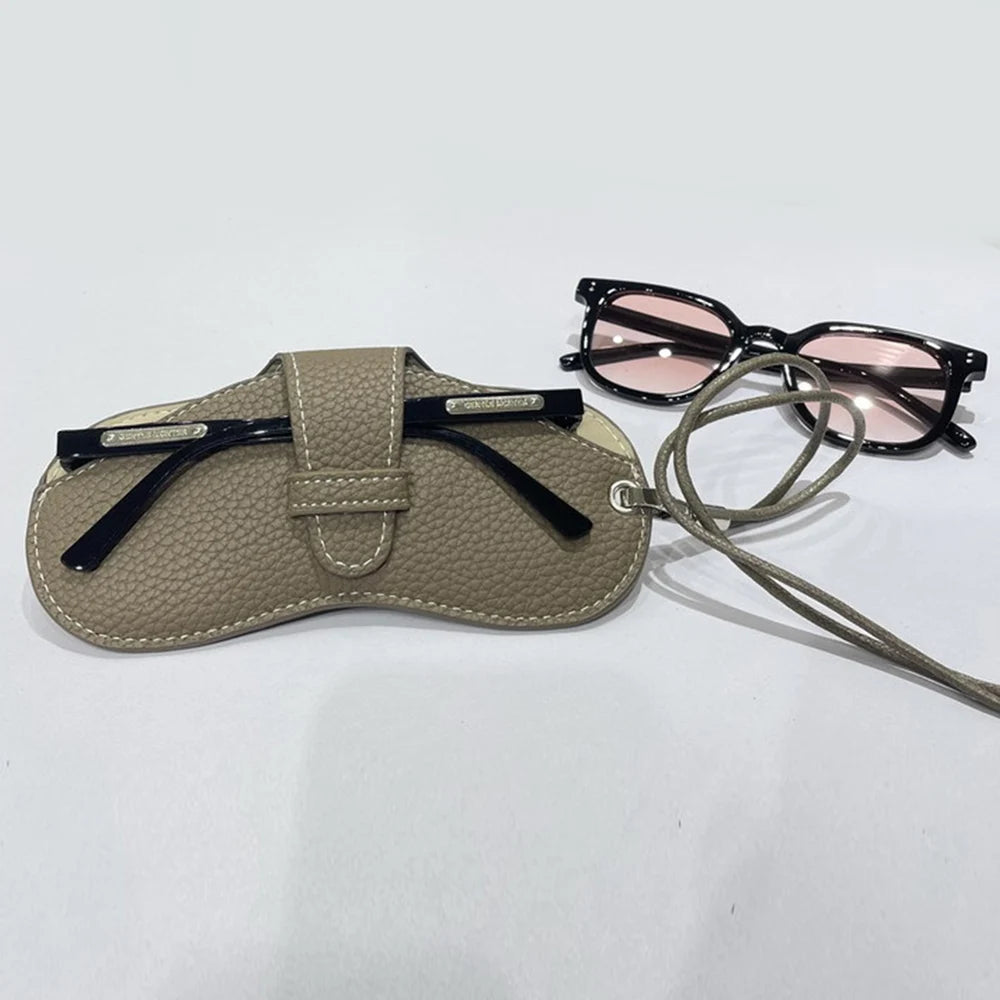 Leather Soft  Sunglasses Bag