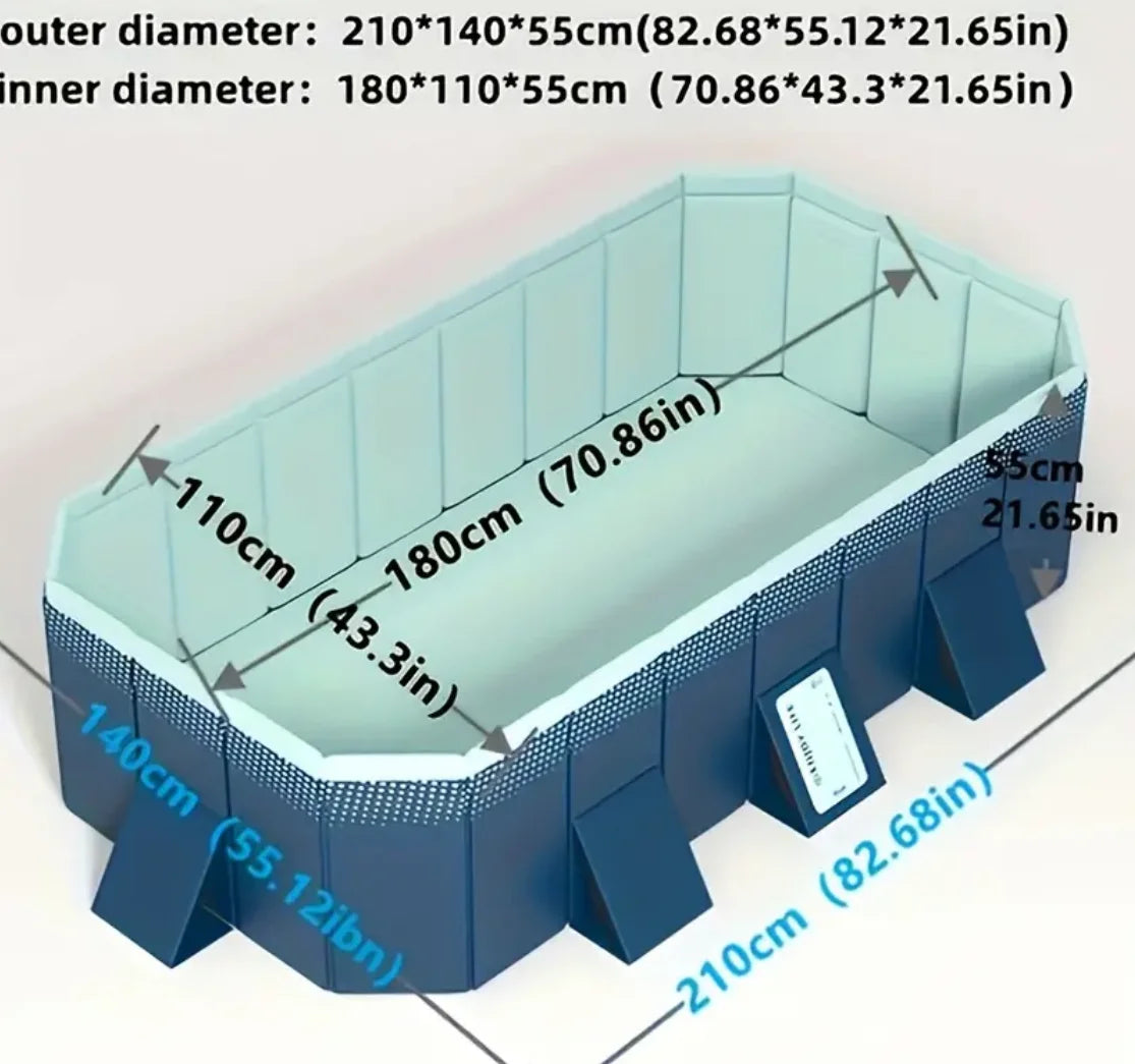 Foldable Outdoor Large Swimming Poo