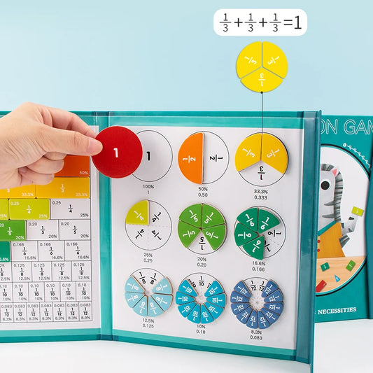 Children Magnetic Math Learning Book