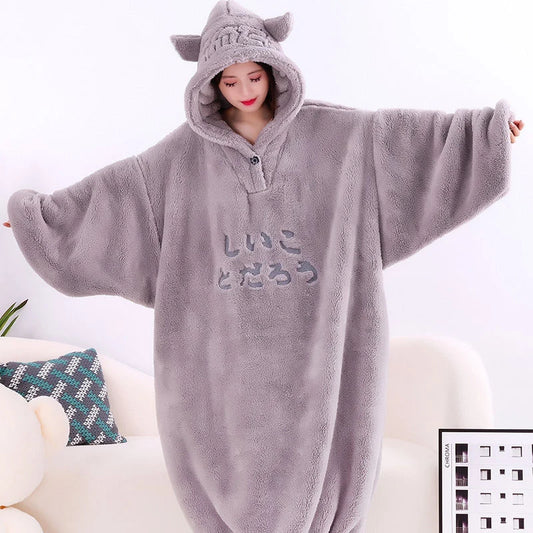 Meow Fleece Plush Blanket