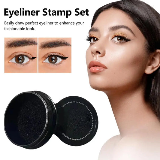 Eyeliner Eyelash Stamp Set