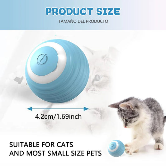Smart Cat Toy Automatic Rolling Ball