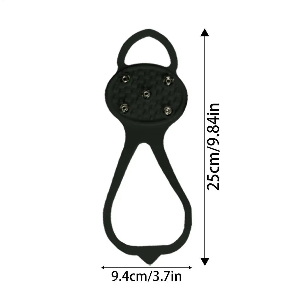 5 Teeth Ice Gripper For Shoes