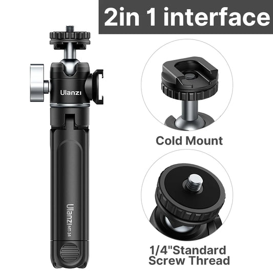 U-Vlog lite Mini Tripod with 360° Ball Head