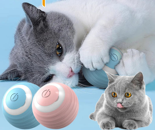 Smart Cat Toy Automatic Rolling Ball